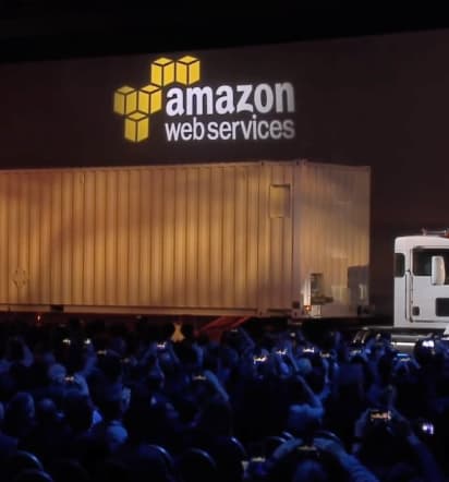 Amazon cloud kills Snowmobile data transfer truck eight years after driving it onstage