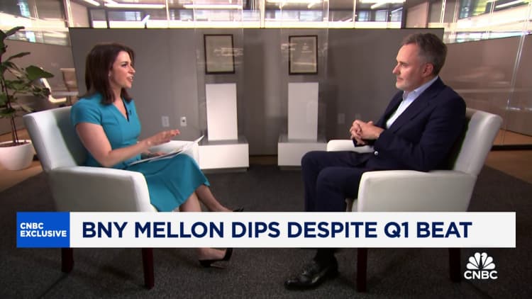 Watch CNBC's full interview with BNY Mellon CEO Robin Vince