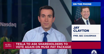 Jay Clayton: Tesla's Musk pay package vote is also about the retention of Elon Musk going forward