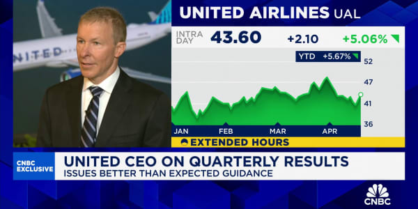 United Airlines CEO Scott Kirby on Q1 results: Would've been profitable without the Max 9 grounding