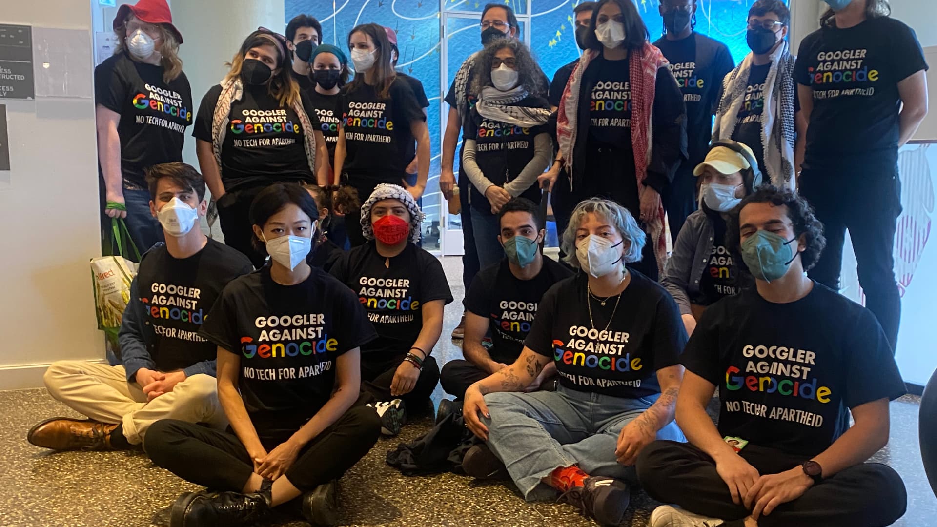 Google workers arrested after nine-hour protest in Google Cloud CEO's office
