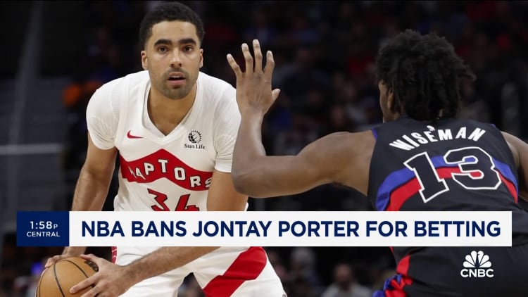 Jontay Porter: NBA bans Toronto Raptors forward for life over gambling scandal