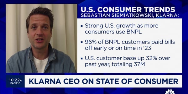 Klarna's new credit card is a 'healthier alternative' to others, says CEO Sebastian Siemiatkowski