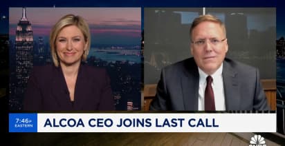 We're seeing strong demand growth in aluminum across all major markets: Alcoa CEO William Oplinger
