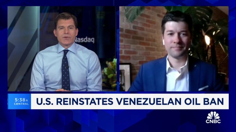 U.S. reinstates Venezuelan oil ban: Here's what to know