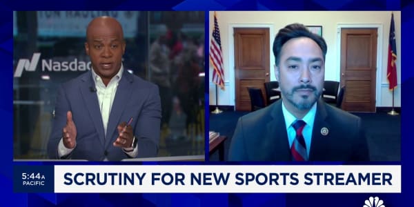 Rep. Castro on new joint sports streaming venture: Want to understand how the deal affects consumers