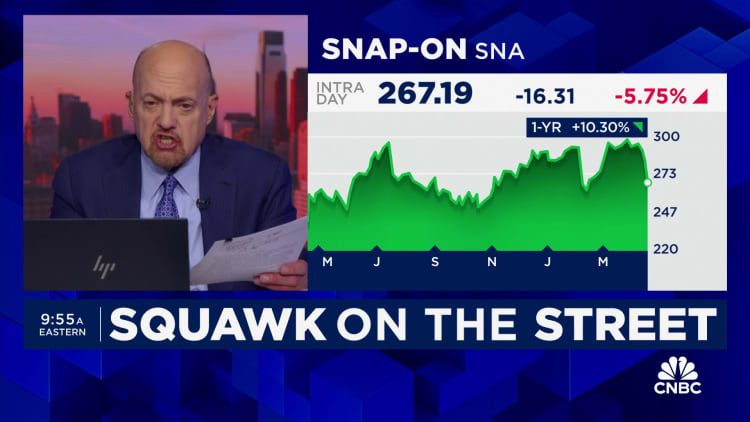 Cramer’s Stop Trading: Snap-on
