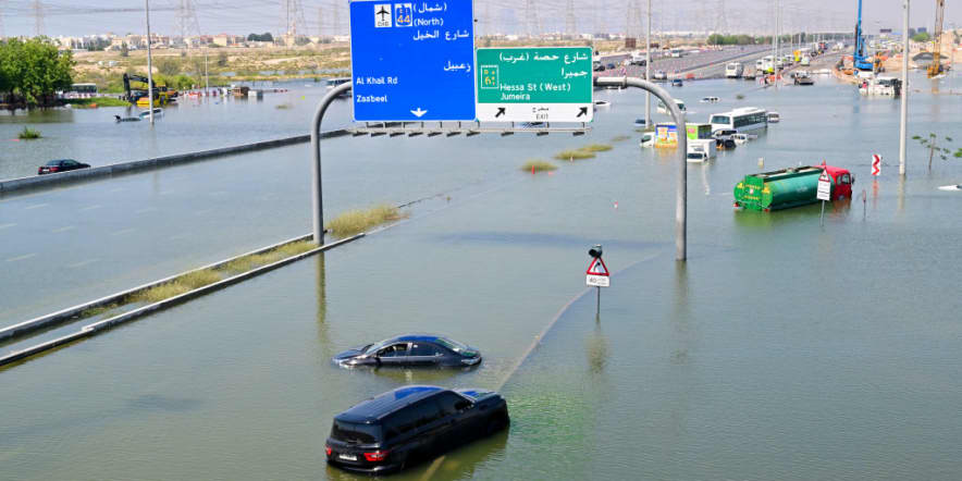 Airport chaos, sleeping in metro stations, no running water: Dubai's flood mayhem continues