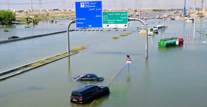 Airport chaos and no running water: Dubai's flood mayhem continues