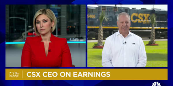 CSX CEO Joseph Hinrichs on Q1 earnings
