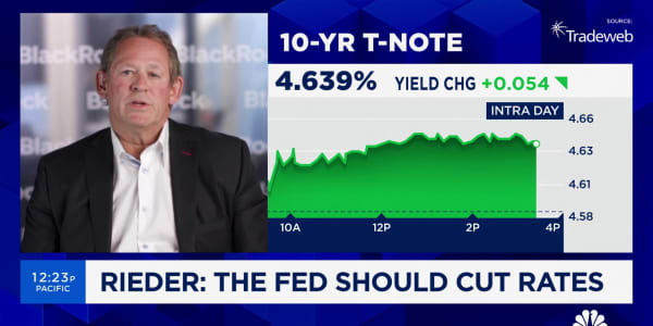 Service inflation is still too high for the Fed: BlackRock's Rick Rieder