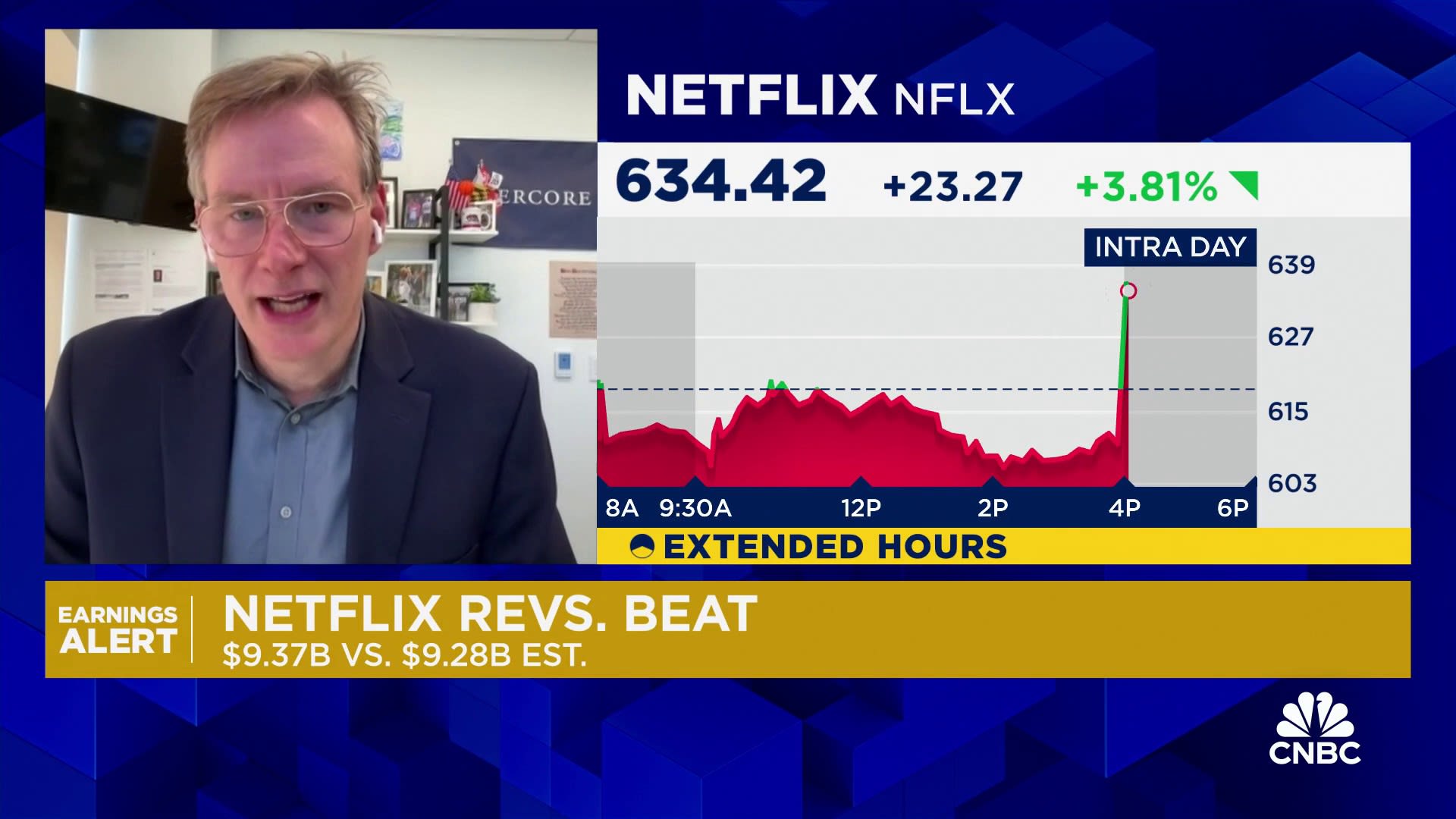 Netflix's quarterly subs performance 'really impressive', says Evercore's Mark Mahaney