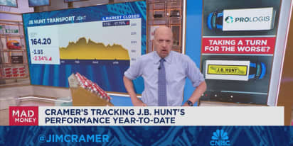 Jim Cramer talks how overbuilding has impacted J.B. Hunt and Prologis