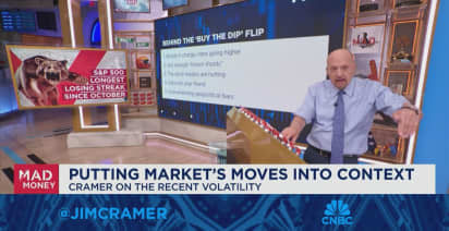 Bonds are in charge right now, not stocks, says Jim Cramer