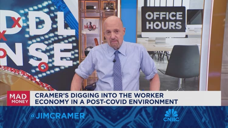 Jim Cramer talks current state of return to office