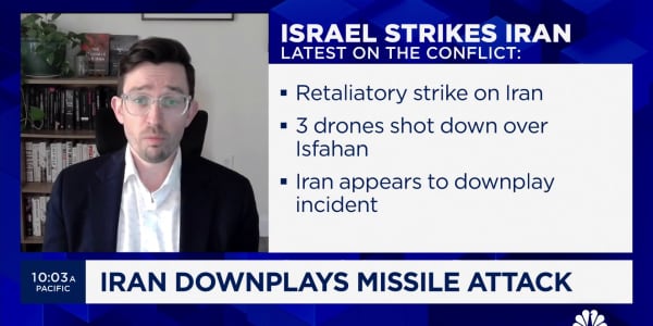 Eurasia Group's Greg Brew: Iran downplays Israel's strike and denies missile attack