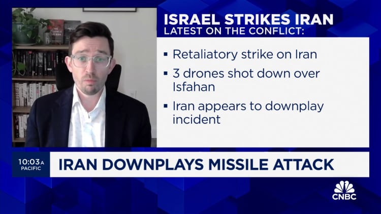 Eurasia Group's Greg Brew: Iran downplays Israel's strike and denies missile attack