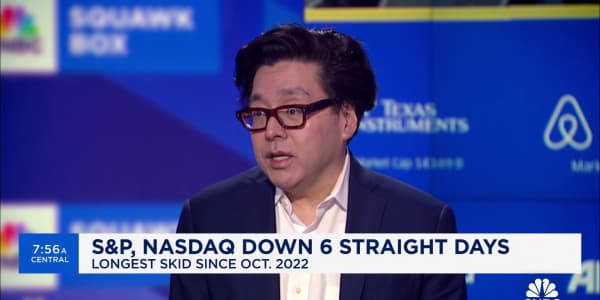 Tom Lee: Market is in a good position to rally 'as long as inflation tracks better than expected'