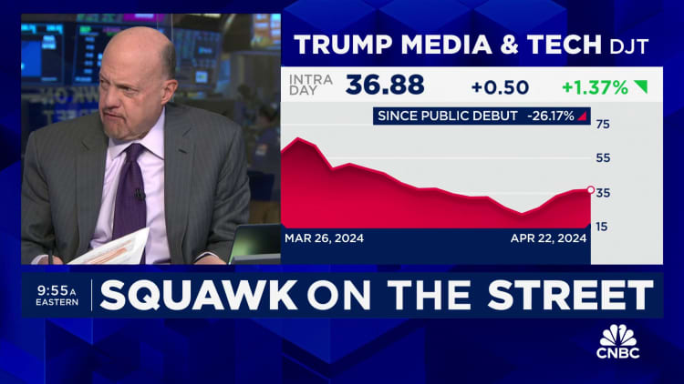 Cramer’s Stop Trading: Trump Media