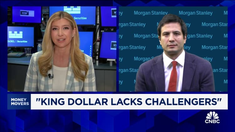 'King dollar' lacks challengers as economy stays strong, says Morgan Stanley's James Lord