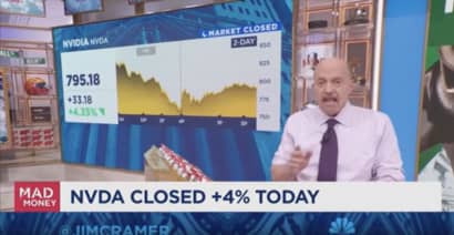 Nvidia is going from being the star of the show to the goat of the game, says Jim Cramer