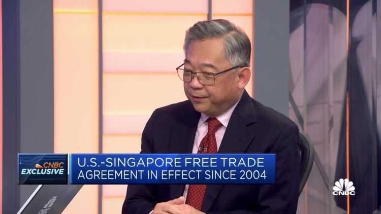 Singapore will continue to 'strengthen and deepen' trade relations with the U.S.: Gan Kim Yong