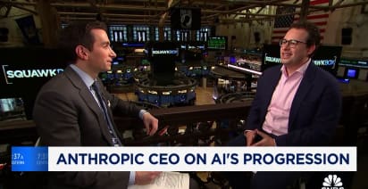 Watch CNBC's full interview with Anthropic co-founder and CEO Dario Amodei