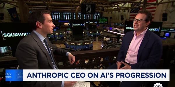 Watch CNBC's full interview with Anthropic co-founder and CEO Dario Amodei