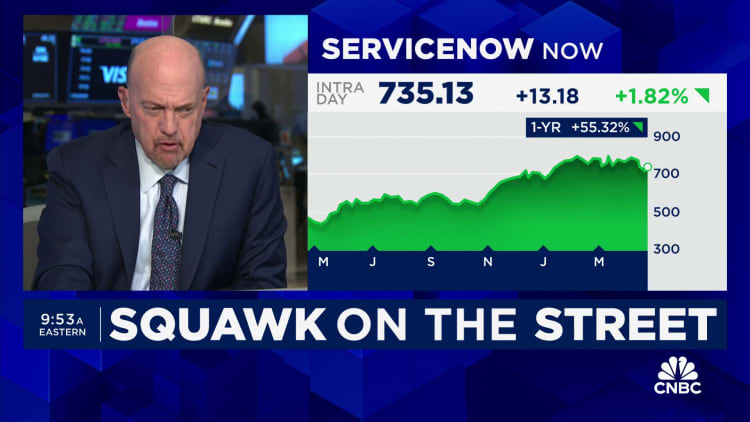 Cramer’s Stop Trading: ServiceNow