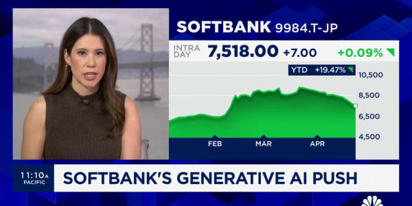 Softbank reportedly planning to spend $960 million to develop its own AI model
