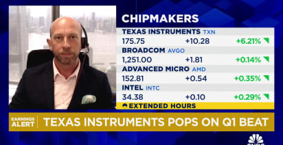 Texas Instruments' stock climbs on Q1 beat