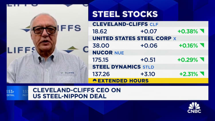 We have the liquidity to pursue further share buybacks, says Cleveland-Cliffs CEO