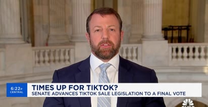Senator Markwayne Mullin talks advancement of TikTok forced sale bill