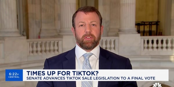 Senator Markwayne Mullin talks advancement of TikTok forced sale bill