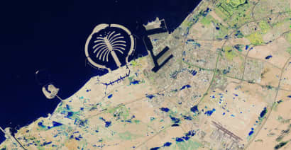 NASA releases satellite photos of Dubai and Abu Dhabi before and after flooding