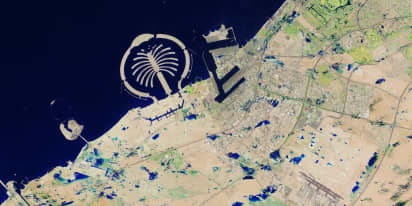 NASA releases satellite photos of Dubai and Abu Dhabi before and after flooding