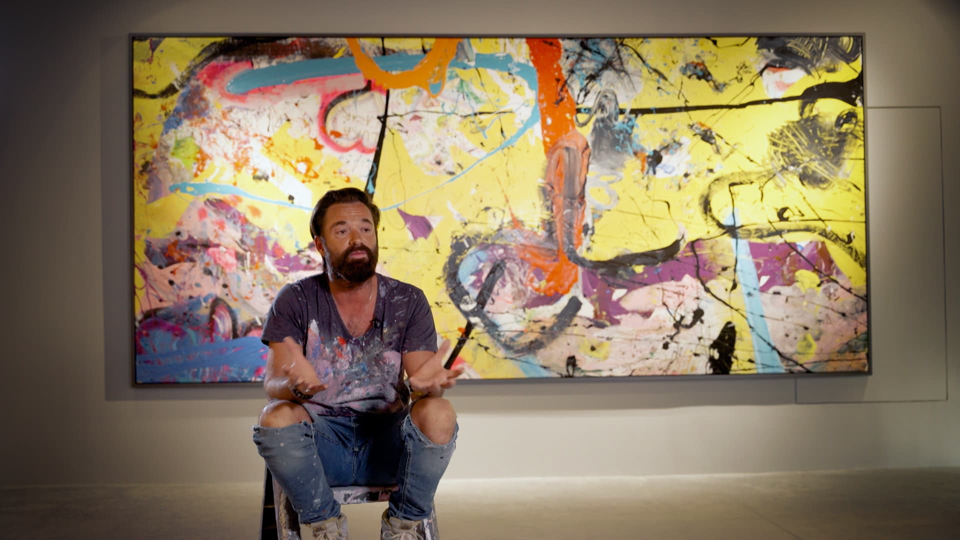 Meet the Dubai artist whose work has sold for millions — and turns down 99% of prospective buyers - CNBC