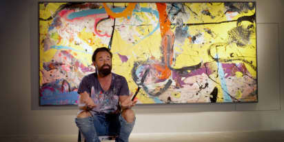 Meet Sacha Jafri, the Dubai artist whose work has sold for millions