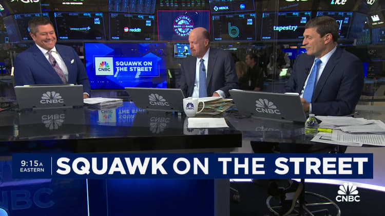 Watch CNBC’s full interview with the ‘Squawk on the Street’ crew