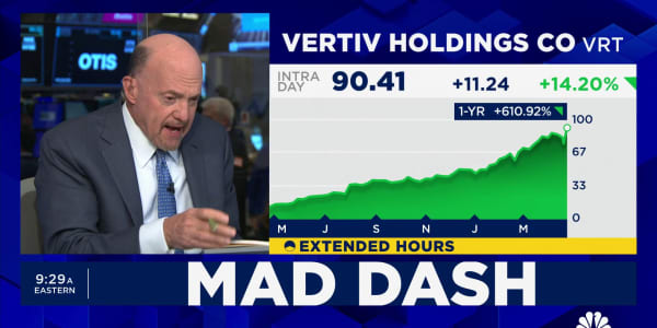 Cramer’s Mad Dash: Vertiv