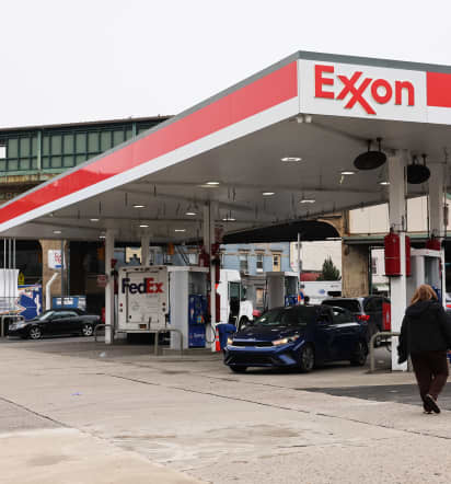 Exxon stock falls as earnings miss on lower natural gas prices and squeezed refining margins