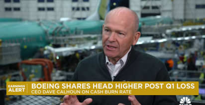 Watch CNBC's full interview with Boeing CEO Dave Calhoun