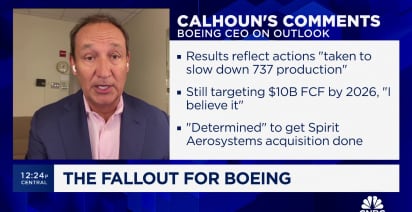 Boeing will have to give 'better pricing to the right people' to regain trust, says Oscar Munoz