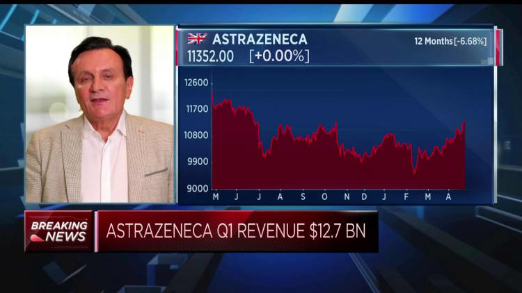 AstraZeneca tops first-quarter revenue and profit expectations