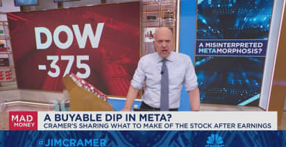 Jim Cramer gives his take on Meta after earnings