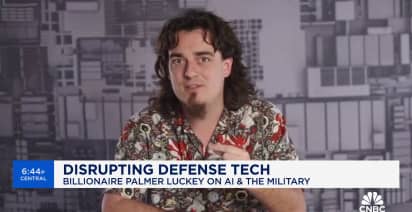Anduril Founder Palmer Luckey talks developing unmanned autonomous fighter jets for U.S. Air Force