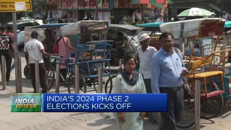 India launches second phase of its 2024 elections