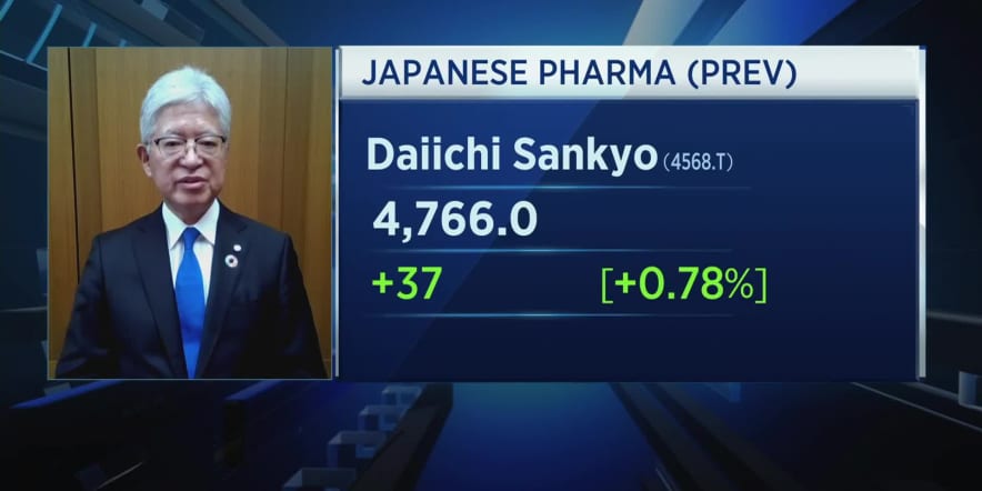 Daiichi Sankyo shares growth projections, says its oncology business is a 'growth driver'