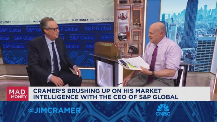 S&P Global CEO Doug Peterson sits down with Jim Cramer
