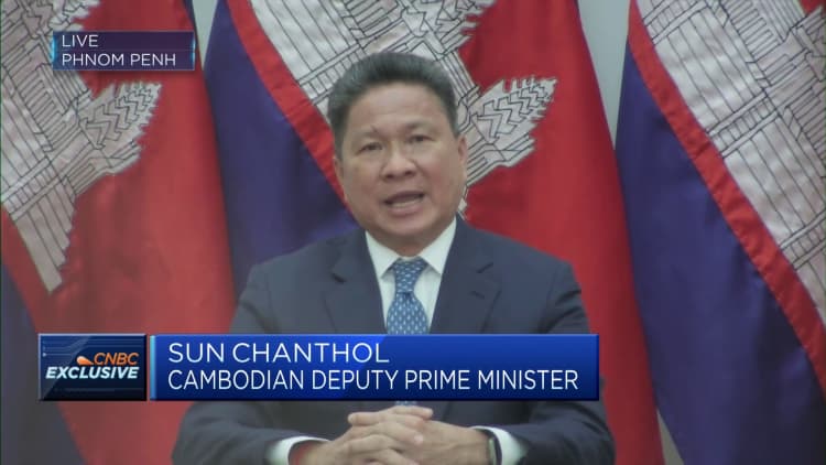 Cambodian deputy prime minister discusses concerns about Funan Techo Canal project